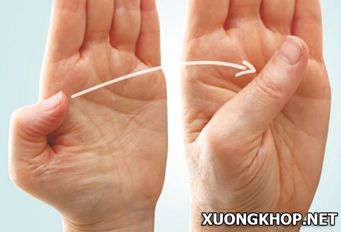 Đau khớp 2 ngón tay cái dấu hiệu điển hình bệnh viêm khớp ngón tay 3